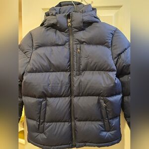 Polo Ralph Lauren boy's performance down jacket in navy color, size M (10-12)